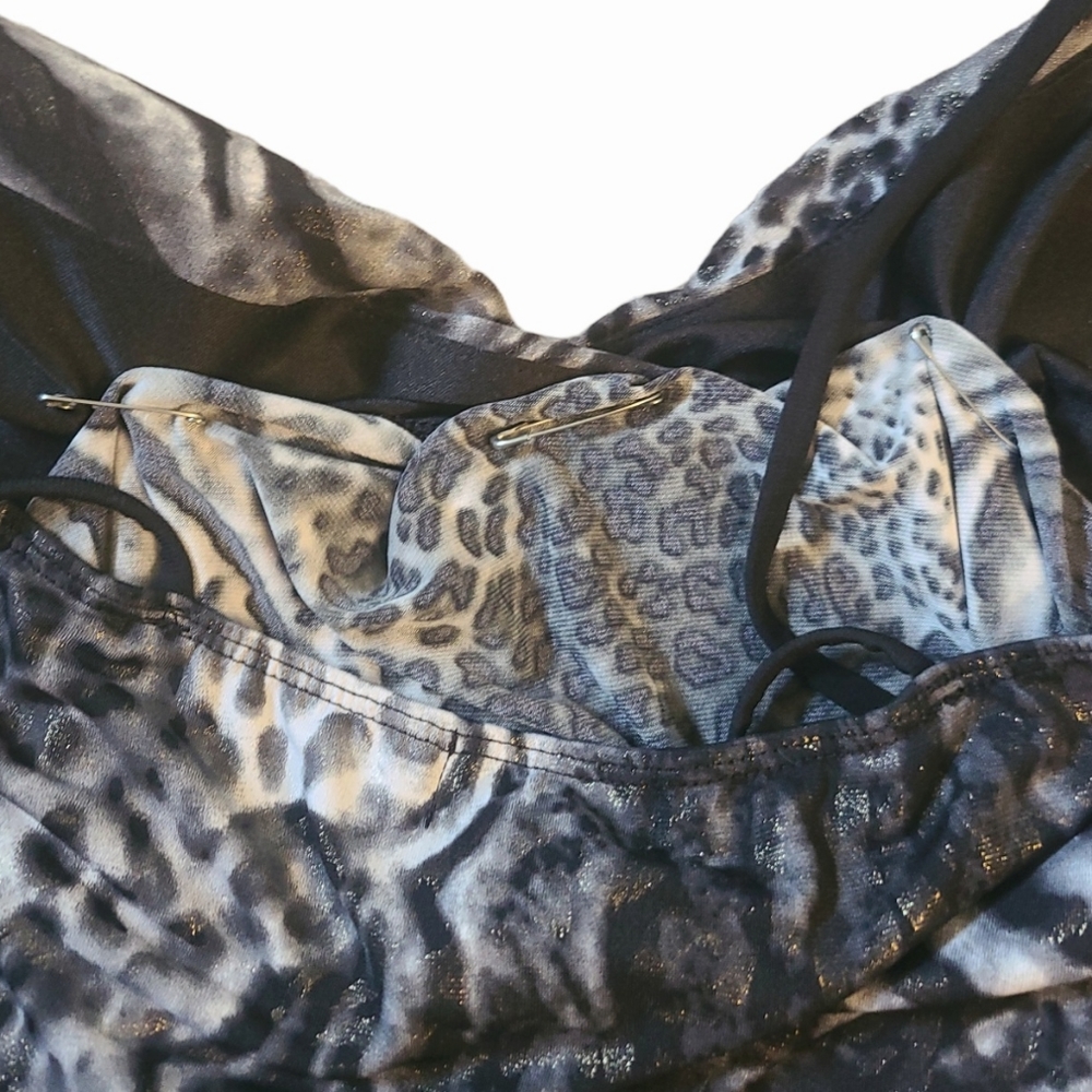 Metallic Animal Print Top - Picture 4 of 6
